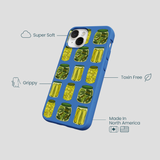 Electric Blue Pickling Pickles iPhone 13 Mini Case