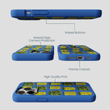 Electric Blue Pickling Pickles iPhone 14 Pro Max Case