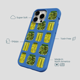 Electric Blue Pickling Pickles iPhone 14 Pro Max Case