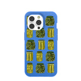 Electric Blue Pickling Pickles iPhone 14 Pro Case