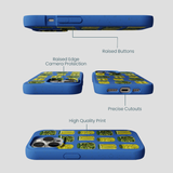 Electric Blue Pickling Pickles iPhone 15 Pro Case