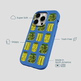 Electric Blue Pickling Pickles iPhone 15 Pro Case