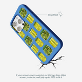Electric Blue Pickling Pickles iPhone 16 Pro Max Case
