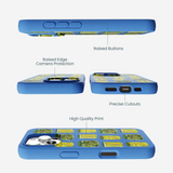 Electric Blue Pickling Pickles iPhone 16 Pro Max Case