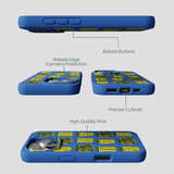 Electric Blue Pickling Pickles iPhone 16 Pro Case