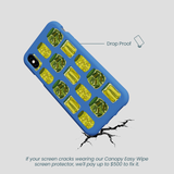 Electric Blue Pickling Pickles iPhone XR Case