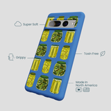 Electric Blue Pickling Pickles Google Pixel 7 Pro Case