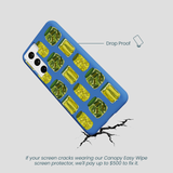 Electric Blue Pickling Pickles Samsung Galaxy S21 Case