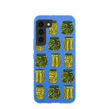 Electric Blue Pickling Pickles Samsung Galaxy S22 Case
