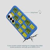Electric Blue Pickling Pickles Samsung Galaxy S23 Case
