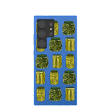 Electric Blue Pickling Pickles Samsung Galaxy S24 Ultra Case