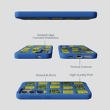 Electric Blue Pickling Pickles Samsung Galaxy S25 Case