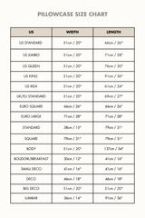 Linen pillowcase in Terracotta