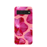 Bubblegum Pink Pink Orchids Google Pixel 8 Case
