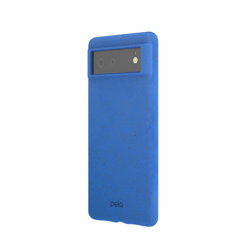 Electric Blue Google Pixel 6 Phone Case