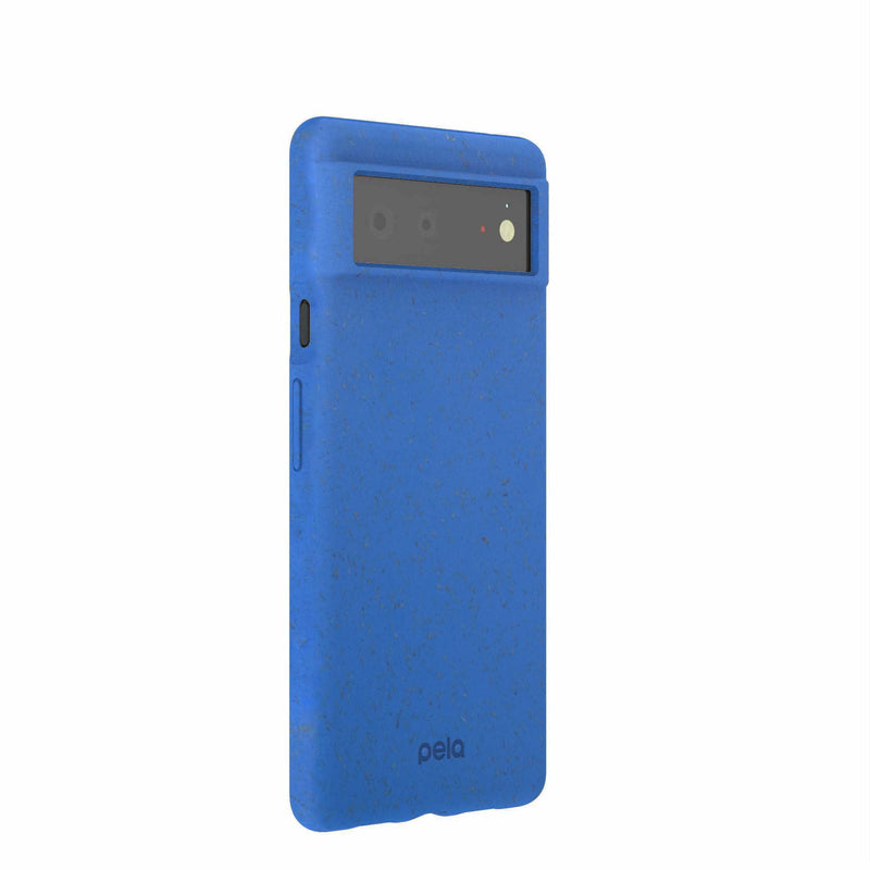 Electric Blue Google Pixel 6 Phone Case