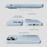 Powder Blue iPhone 15 Pro Max Case