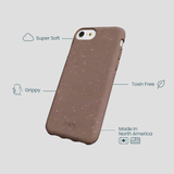 Chocolate Brown iPhone 6/6s/7/8/SE Case