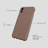 Chocolate Brown iPhone XR Case