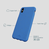 Electric Blue iPhone XR Case