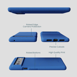 Electric Blue Google Pixel 6 Phone Case