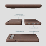 Chocolate Brown Google Pixel 7 a Phone Case