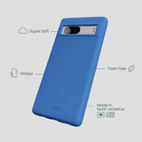 Electric Blue Google Pixel 7a Phone Case
