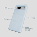 Powder Blue Google Pixel 7a Phone Case