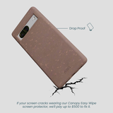 Chocolate Brown Google Pixel 7 Phone Case