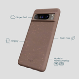 Chocolate Brown Google Pixel 8 Pro Phone Case