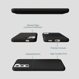Black Samsung Galaxy S22 Phone Case