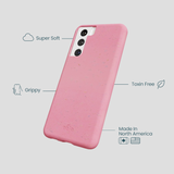 Bubblegum Pink Samsung Galaxy S22 Phone Case
