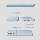 Powder Blue Samsung Galaxy S22 Phone Case