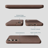 Chocolate Brown Samsung Galaxy S23+(Plus) Phone Case