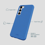 Electric Blue Samsung Galaxy S23+(Plus) Phone Case