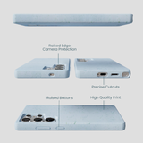 Powder Blue Samsung Galaxy S25 Ultra Phone Case