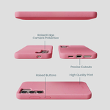 Bubblegum Pink Samsung Galaxy S25 Phone Case