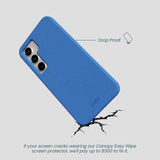 Electric Blue Samsung Galaxy S25 Phone Case