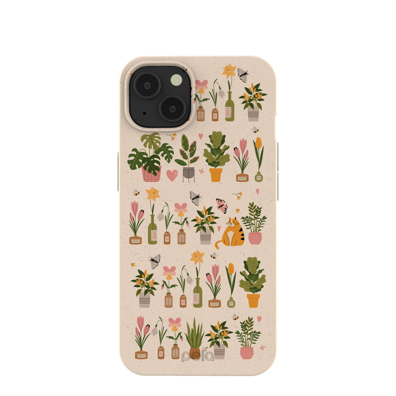 Seashell Plants and Blooms iPhone 13 Case