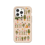 Seashell Plants and Blooms iPhone 14 Pro Case