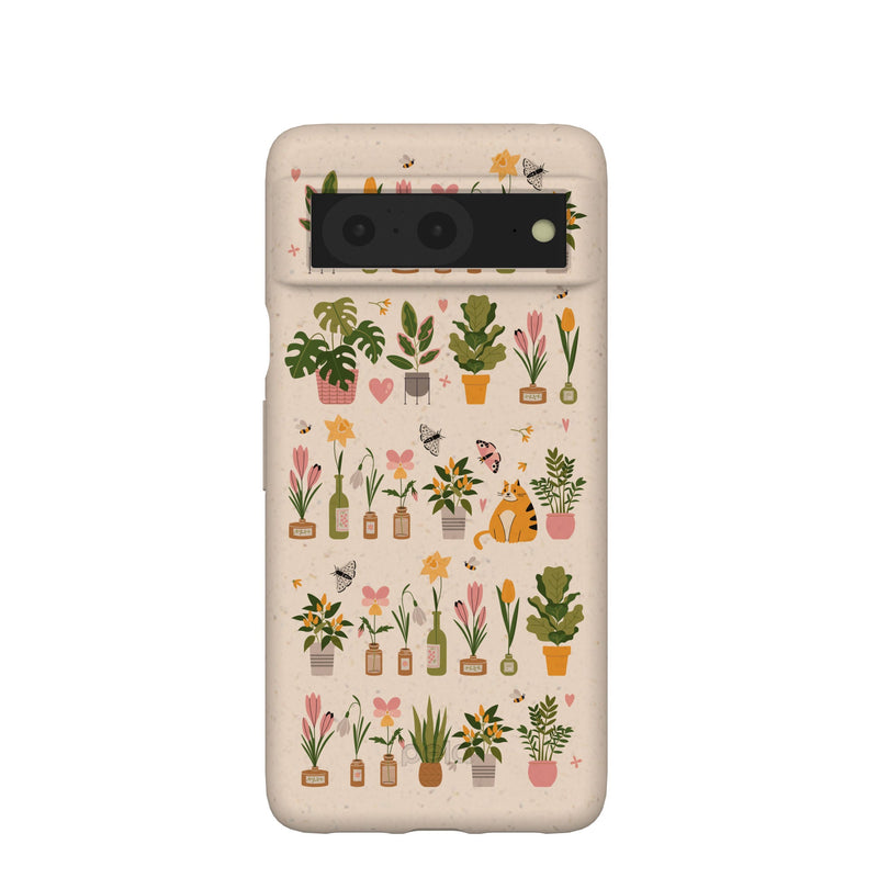 Seashell Plants and Blooms Google Pixel 8 Case