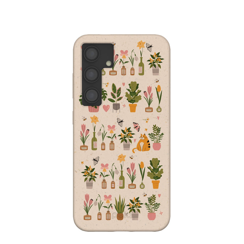 Seashell Plants and Blooms Samsung Galaxy S24 Case