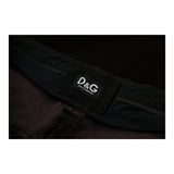 Dolce & Gabbana Trousers - 33W UK 12 Brown Velvet