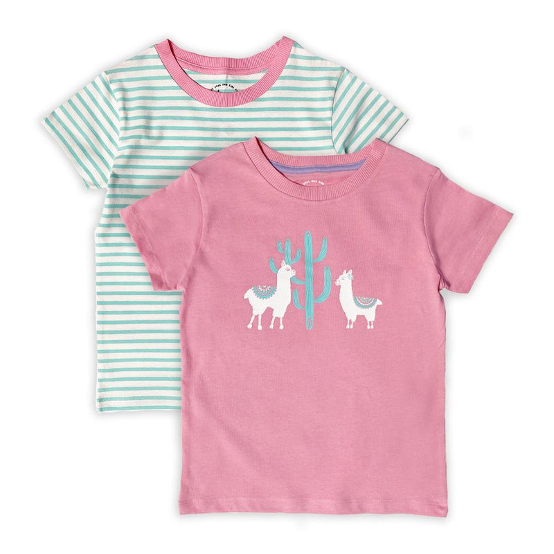 Organic Cotton Kids Shirts - Graphic Tee 2-Pack FINAL SALE