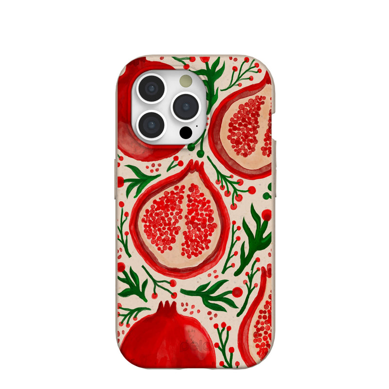 Seashell Pomegranate Cheer iPhone 15 Pro Case