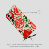 Seashell Pomegranate Cheer Samsung Galaxy S25 Case