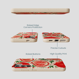 Seashell Pomegranate Cheer Samsung Galaxy S25 Case