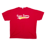 RUSSELL ATHLETIC Kappa Sigma Mens T-Shirt Red USA XL