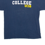 GILDAN UCSB College Mens T-Shirt Blue USA L