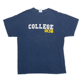 GILDAN UCSB College Mens T-Shirt Blue USA L